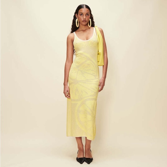 House of Sunny Dresses & Skirts - House of Sunny Lemons on a Plate Midi Dress